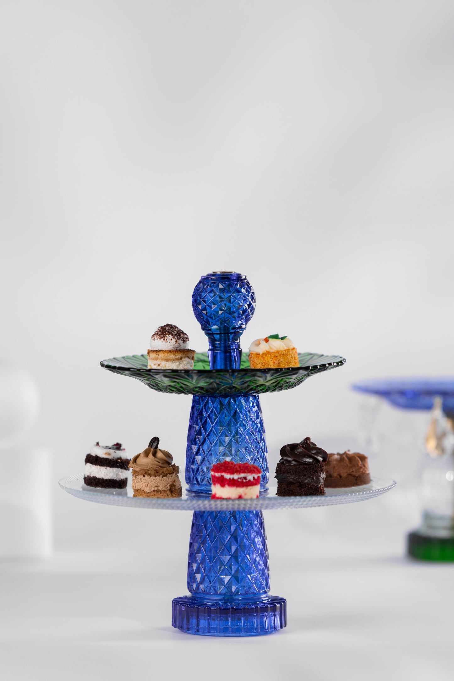 Mina Serving Platter Two Tier
