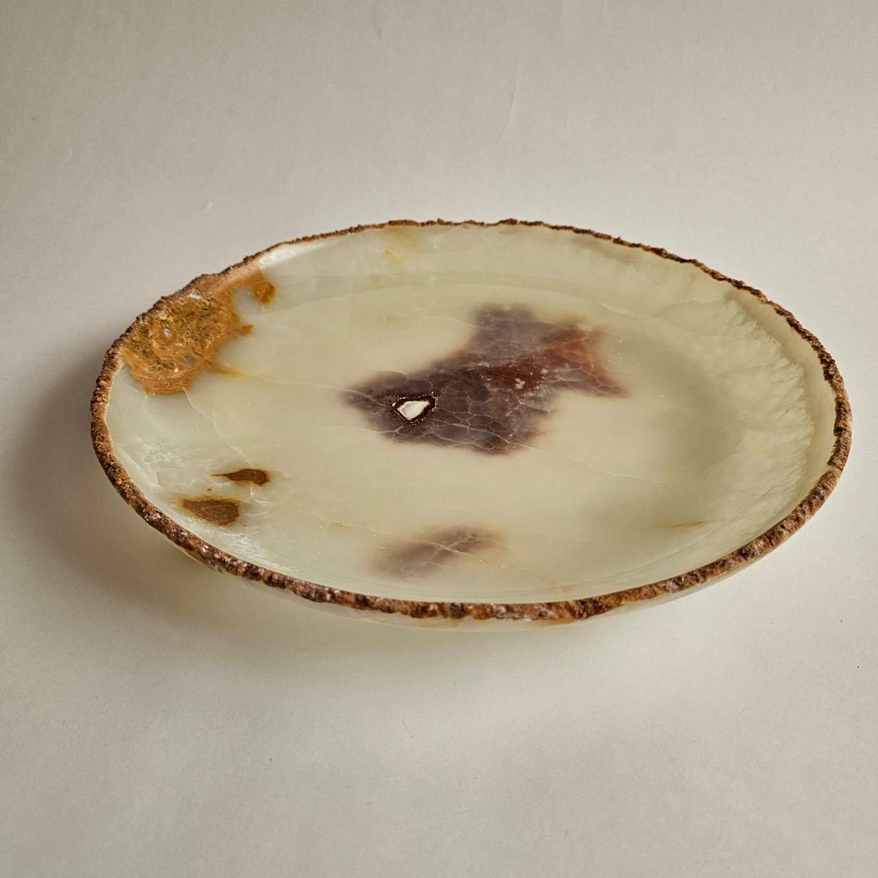 Verdant Oasis Marble Platter