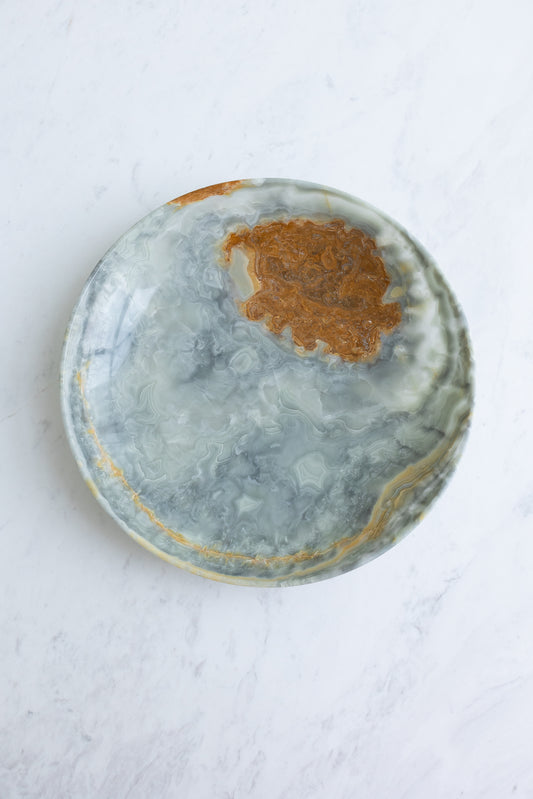Smokestone Serenity Marble Platter