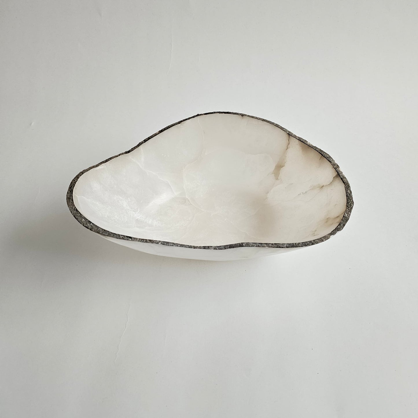 Serene Stone Sculpture Bowl