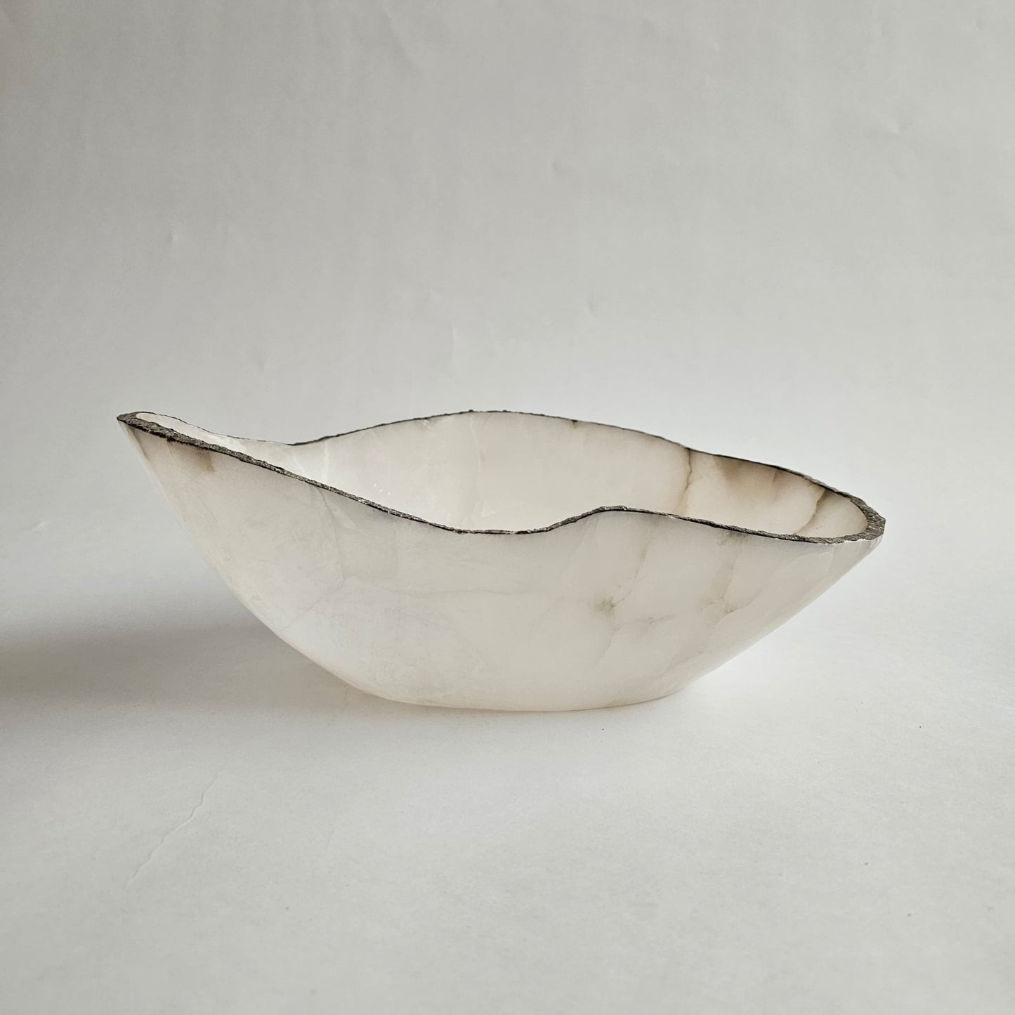 Serene Stone Sculpture Bowl