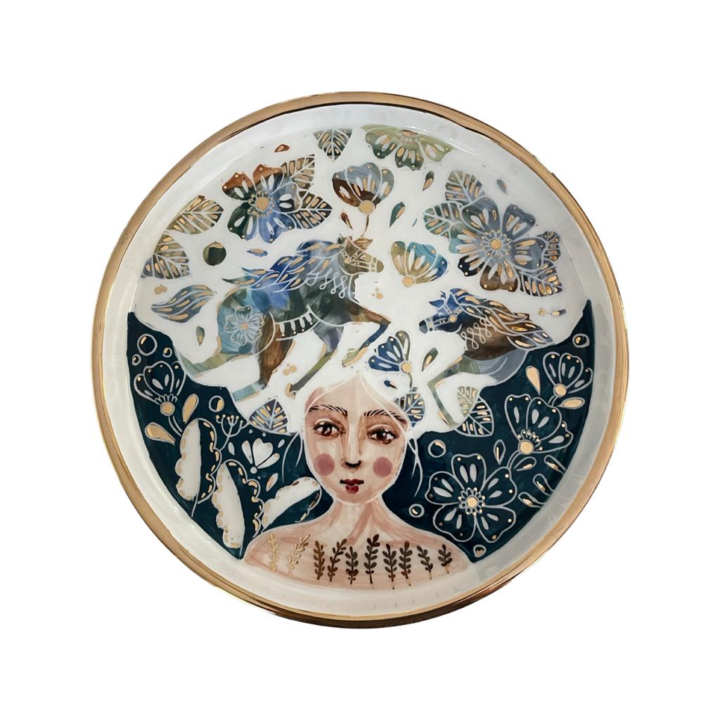 "A Woman's Dream" Serving Platter