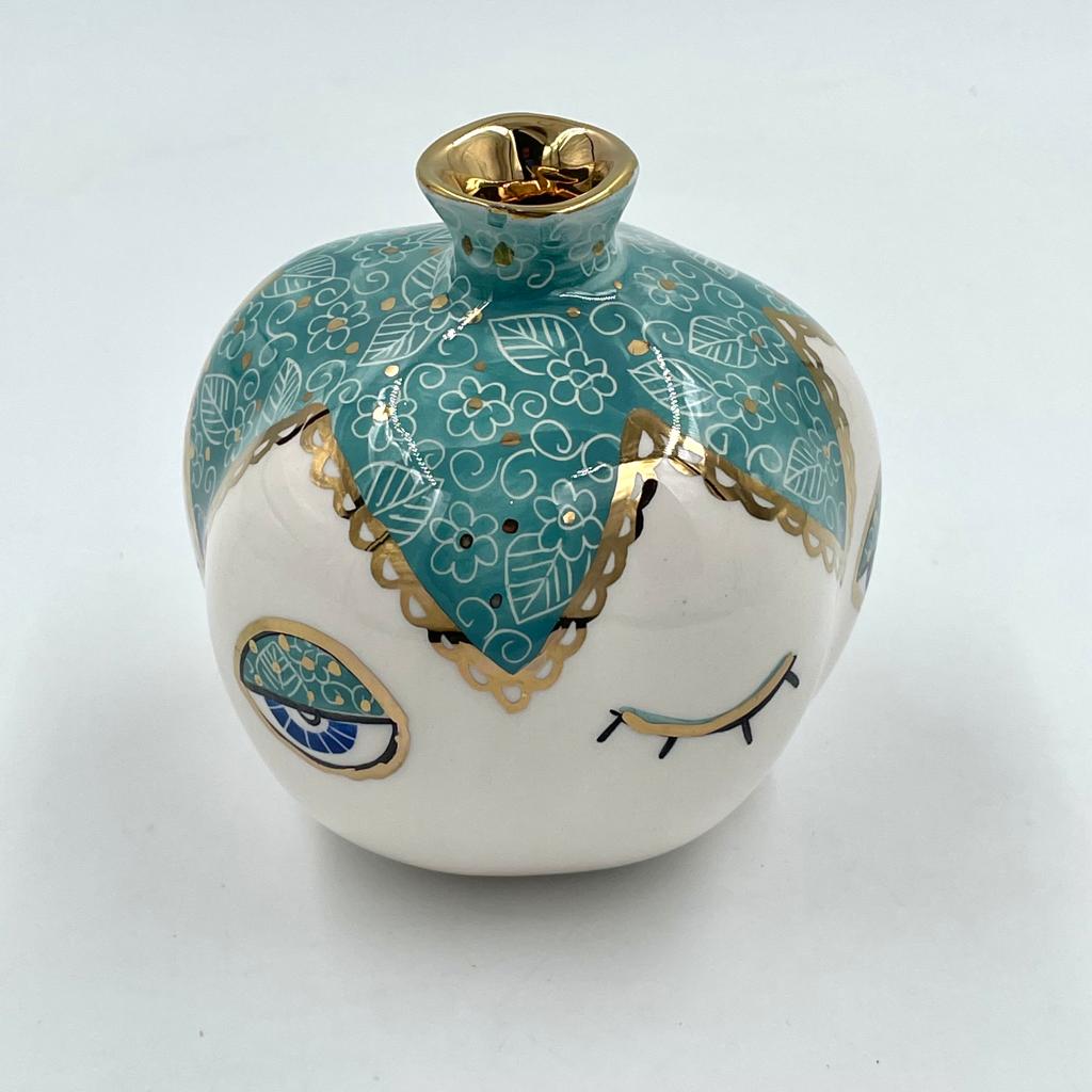 Turquoise Decoration Pomegranate