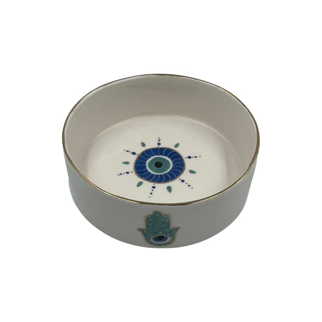 Hamsa Flat Bowl